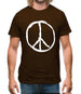 Peace Sign Mens T-Shirt