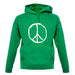 Peace Sign unisex hoodie
