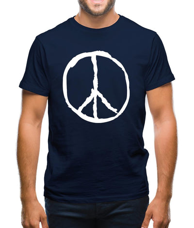 Peace Sign Mens T-Shirt