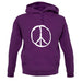 Peace Sign unisex hoodie