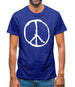 Peace Sign Mens T-Shirt