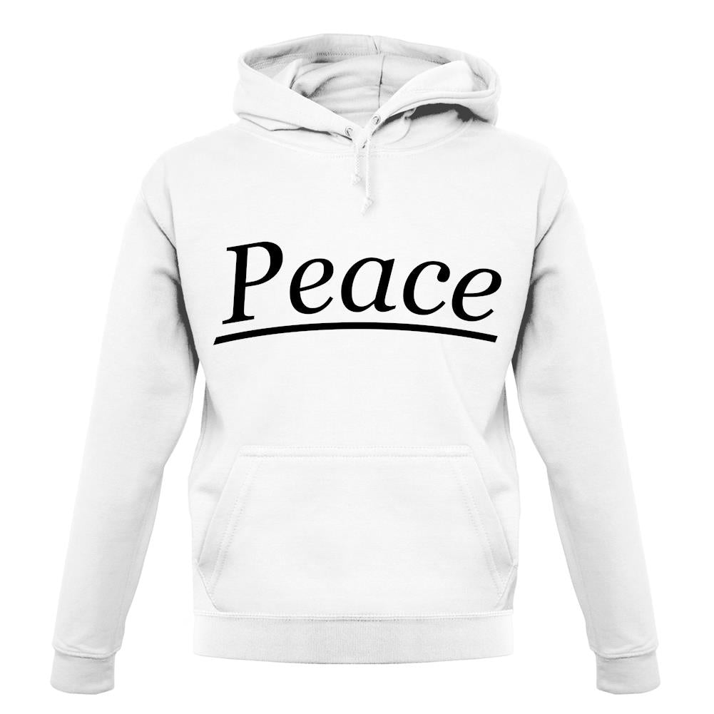 Peace unisex hoodie