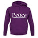 Peace unisex hoodie