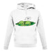 Peas Be Mine unisex hoodie