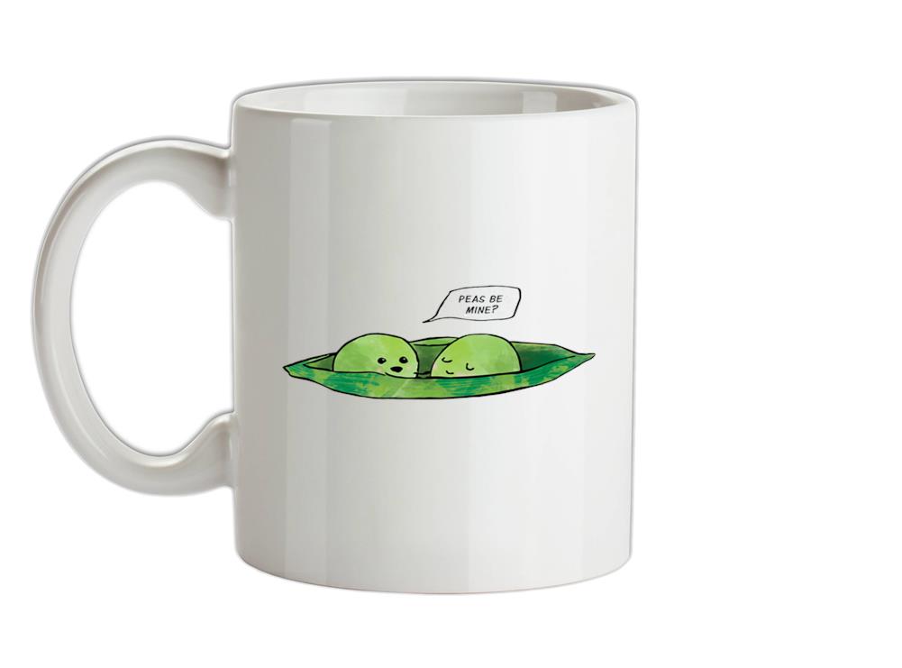 Peas Be Mine Ceramic Mug