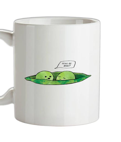 Peas Be Mine Ceramic Mug