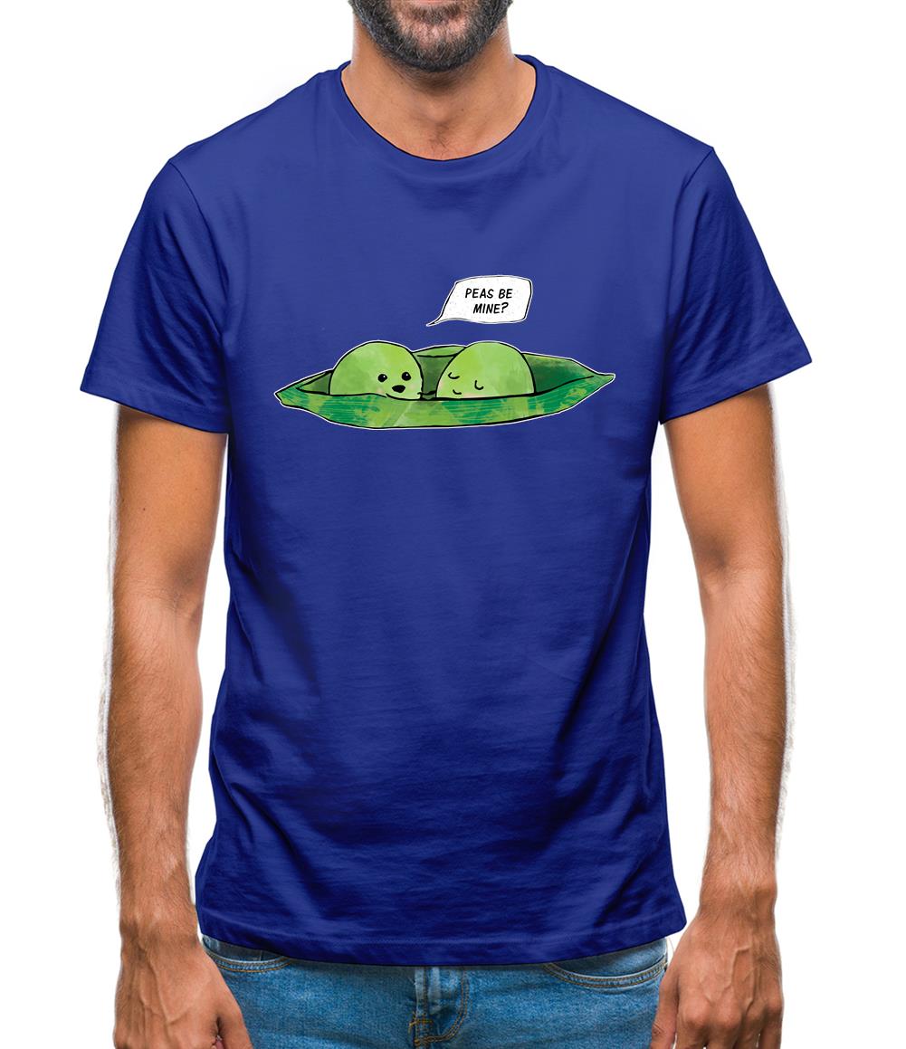 Peas Be Mine Mens T-Shirt