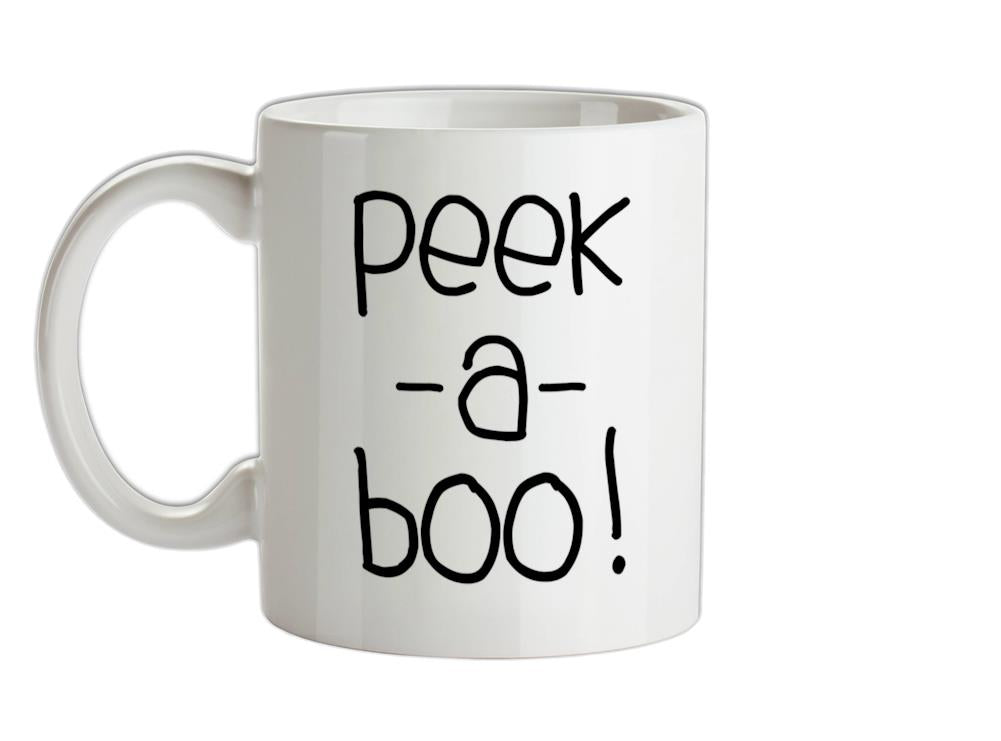 Peek a Boo Ceramic Mug