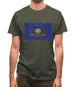 Pennsylvania Grunge Style Flag Mens T-Shirt
