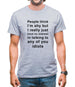 People Think I'm Shy, Not Interested Mens T-Shirt