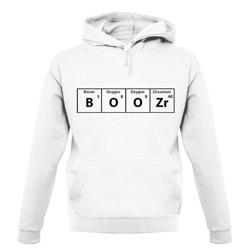 Boozr (Boozer) Periodic Table unisex hoodie