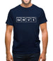 Genius Periodic Table Mens T-Shirt