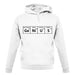 Genius Periodic Table unisex hoodie