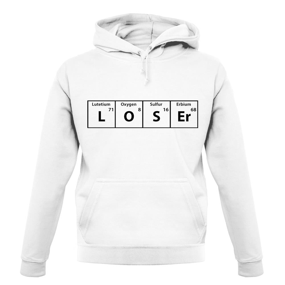 Loser Periodic Table unisex hoodie