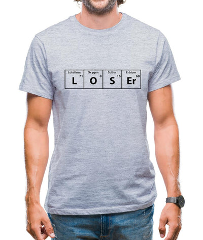 Loser Periodic Table Mens T-Shirt