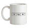 Star (Periodic Table) Ceramic Mug