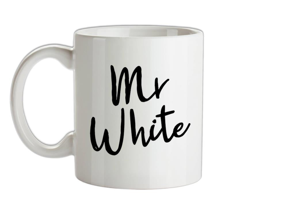 Personalised Mr Surname Ceramic Mug