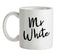 Personalised Mr Surname Ceramic Mug