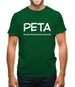 Peta People Eating Tasty Animals Mens T-Shirt