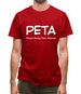 Peta People Eating Tasty Animals Mens T-Shirt