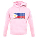 Philippines Barcode Style Flag unisex hoodie