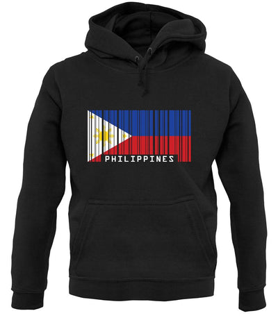Philippines Barcode Style Flag unisex hoodie