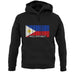 Philippines Barcode Style Flag unisex hoodie