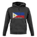 Philippines Barcode Style Flag unisex hoodie