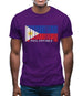 Philippines Barcode Style Flag Mens T-Shirt