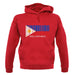 Philippines Barcode Style Flag unisex hoodie