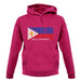 Philippines Barcode Style Flag unisex hoodie