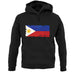 Philippines Grunge Style Flag unisex hoodie
