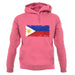 Philippines Grunge Style Flag unisex hoodie