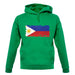 Philippines Grunge Style Flag unisex hoodie