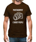 Photography I Shoot People Mens T-Shirt