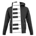 Piano Key Tie unisex hoodie