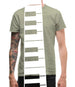 Piano Key Tie Mens T-Shirt