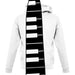 Piano Key Tie unisex hoodie