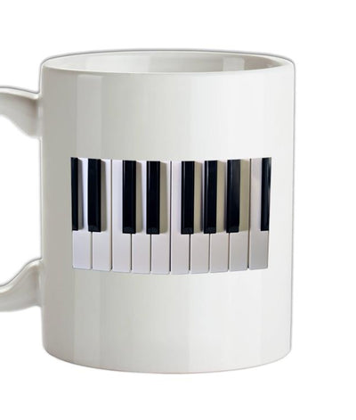 Piano Keys Colour Ceramic Mug