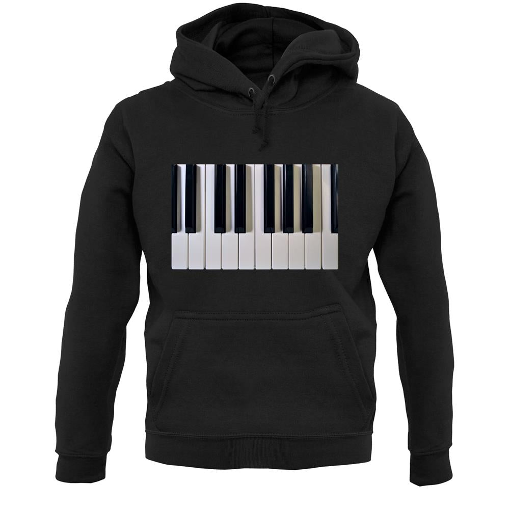 Piano Keys Colour Unisex Hoodie
