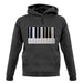 Piano Keys Colour unisex hoodie