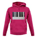 Piano Keys Colour unisex hoodie
