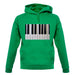 Piano Keys Colour unisex hoodie