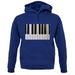 Piano Keys Colour unisex hoodie