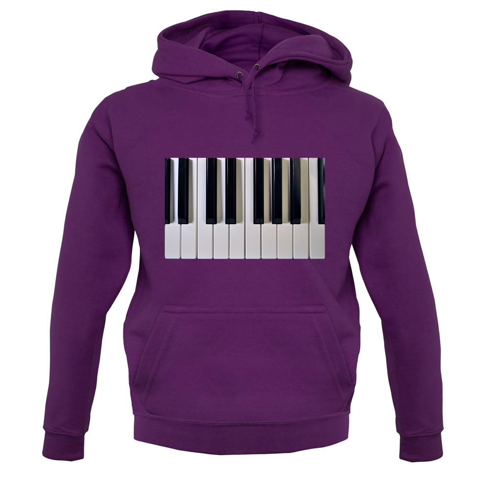 Piano Keys Colour unisex hoodie