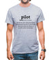 Pilot Definition Mens T-Shirt