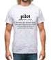 Pilot Definition Mens T-Shirt