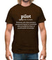 Pilot Definition Mens T-Shirt