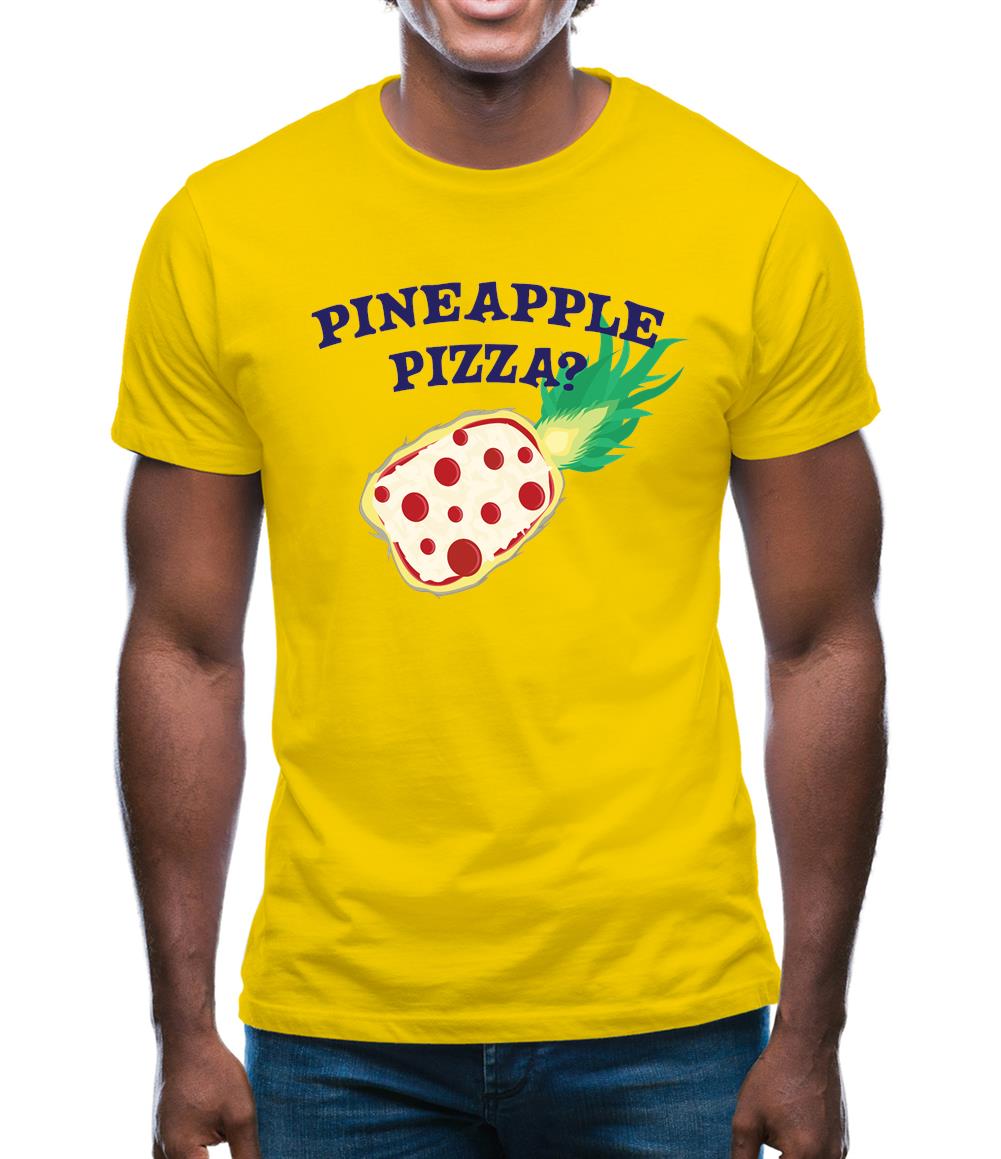 Pineapple Pizza Mens T-Shirt