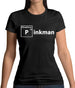 Pinkman Periodic Table Womens T-Shirt